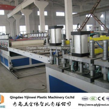 PP PVC PE Plastic Hollow Construction Building Formwork Concrete Mould Board Making Machine