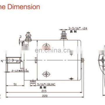 High Torque 12v dc Motor Winch photo-5