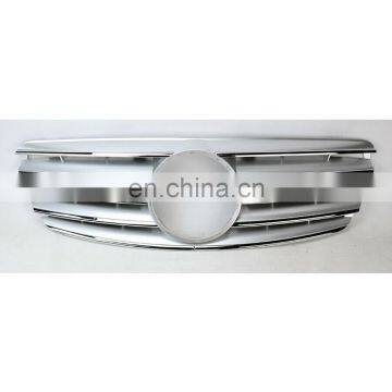 Front Grille Silver Chrome Trim 2002-06 for Mercedes Benz W211 E Class E320 350 500