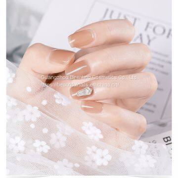 With No Chipping For Three Weeks Monochrome Nail Gel Color Full & Clear