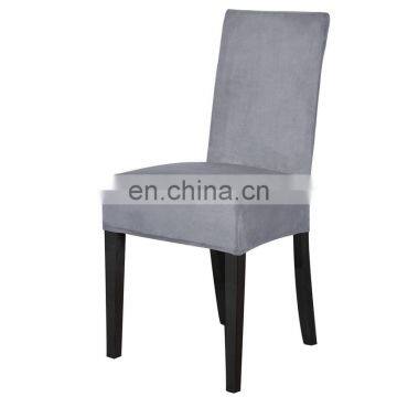 2019 Hot Sale Popular Hotel Wedding Pure Hue Chair Cover Polyester Fiber Chair Cover photo-3