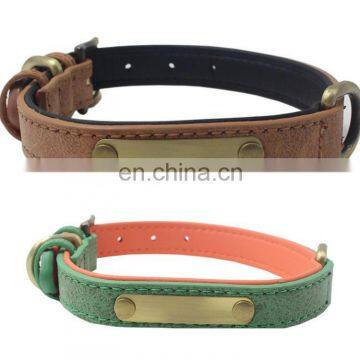 Wearable Retro Pet Collar Leash Training Dog Leather Rope Pet Neck Chain Pet Supplies photo-3