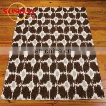 MACHINE KNITTED MICRO FIBER RUG -M569 photo-2