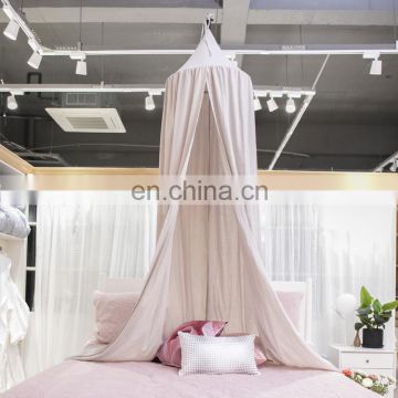 Decoration Ins Pink Cotton Princess Castle Bed Canopy Mosquito Net for Kids Baby and Adults photo-3