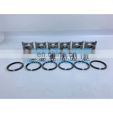 FE6 Pistones With Piston Ring Set For Nissan