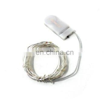 Christmas Lights 2M 20 LED Waterproof Copper Mini Fairy String Light Warm White Decoration Lamp Home Wedding CR2032 Battery photo-4