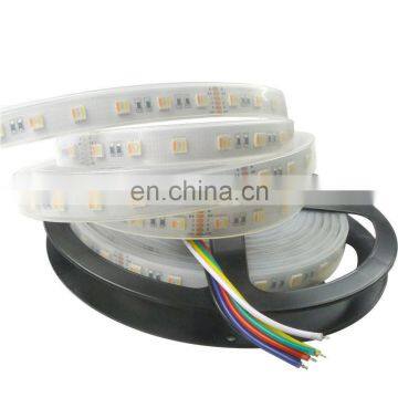 Addressable IP67 Waterproof DC12V 5M 5in 1chip SMD 5050 RGB CCT RGBW Led Strip Light