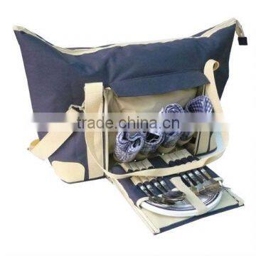 polyester novetly 4 persons fashionable picnic bag