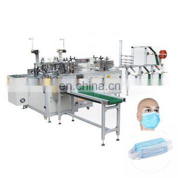 fully automatic 3ply surgical non woven facemask machine