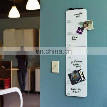 Wall-mounted Frameless White Board Glass With Smart Style photo-2