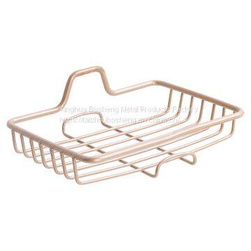 Metal Soap Basket Bathroom Soap Rack Drain Holder Wall Mounted Soap Rack photo-5