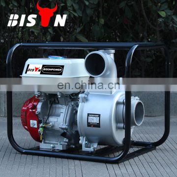 BISON WP40 4 Inch 7hp Mini Petrol Pump Machine Agricultural Gasoline Water Pump