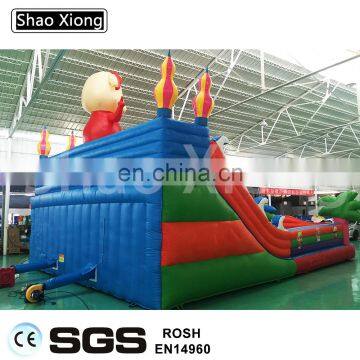 Kids Outdoor Playing Inflatable Bouncy Bouncers Castle Slide Playground photo-4