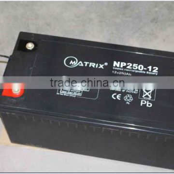 3KW system 12v 250ah battey Vrla Lead Acid Battery