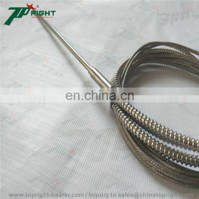 High Stability and Reliability Temperature Sensor k Type Thermocouple 4.8x100