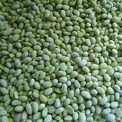 Frozen soybean kernels IQF