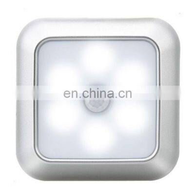3AAA battery operated Led night light sensor for hallway cabinet