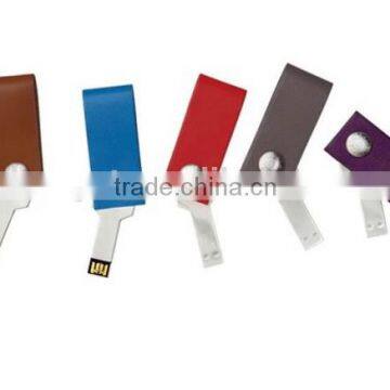 Factory Wholesale Leather USB Flash Drive 1GB-64GB photo-6