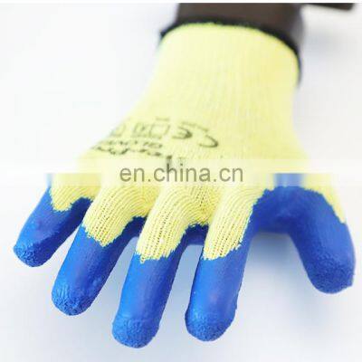 Red Steer PowerGrip Blue Rubber Palm Latex Dip Gloves For Car