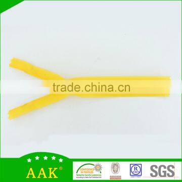 3# Silver Wedding Dresses Invisible Zips With Metallic Color Triangle Hook Slider Quality Choice photo-3