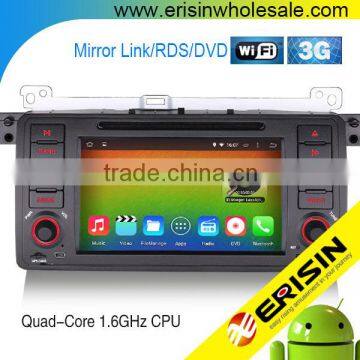 Erisin ES2246B 2 Din 7 inch Touch Screen Android 4.4.4 Car DVD GPS for E46