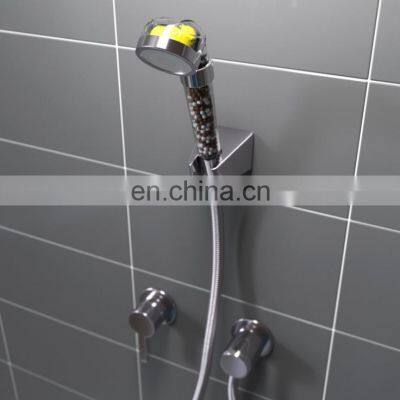 pc clear tourmaline stone filter massage spa vc shower head