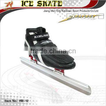 High quality short track ice skate, custom boot speed ice skate