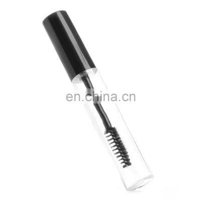 Portable 10mL Empty Mascara Tube Eyelash Vial Liquid Bottle Container Black Cap