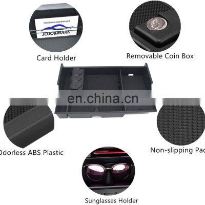 Interior Accessories Parts Silicone Armrest Rest Storage Box Center Control Console Organizer Tray For Toyota Tundra 2007-2021 photo-4