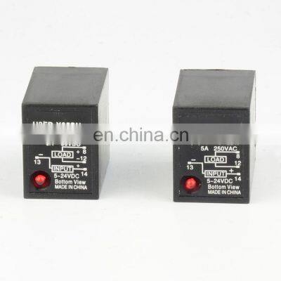 Din Rail Solid State Relay DC-AC H3F-205SN DC-DC H3FD-X05SN 5A Out Put 5-24VDC 100-220V AC