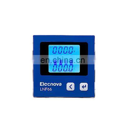 LNF66 electric digital power meter rs485 industrial automation panel meter lcd voltage meter