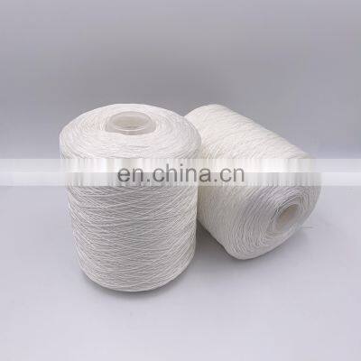 Bonded Leather Sewing Thread Round Waxed Thread Raw White photo-2