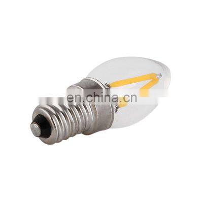 Mini Refrigerator Edison Bulb C7 E12 Clear Led Filament Bulb