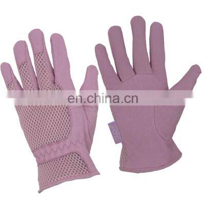 HANDLANDY Professional leather garden working leather gloves bulk custom gardening gloves