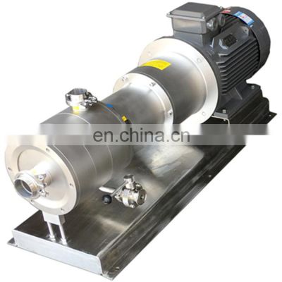 Online High Shear Emulsifying Homogenizing Mixing Pump