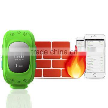 2016 Promotion Dual Positioning Smart Watch With SOS Calling Fuction Smart Watch Q50 for Children Kids Watch photo-5