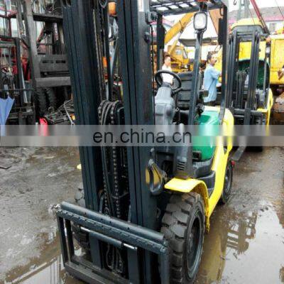 3 mast strong power low fuel 3 Ton FD30-16 forklifts for sale