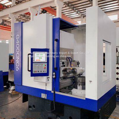6-axis CNC G400 Hobbing Machine for Cutting Gear Dia 400mm Modules 5m Hobbing Machine Manufacturer