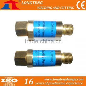 3/8 Gas Flashback Arrestor For Oxygen Use In CNC Flame Cutting Machine