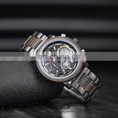 2022 Watch Mens Top Brand Luxury Chronograph Special Design BOBO BIRD Chronograph Wooden Watches photo-5