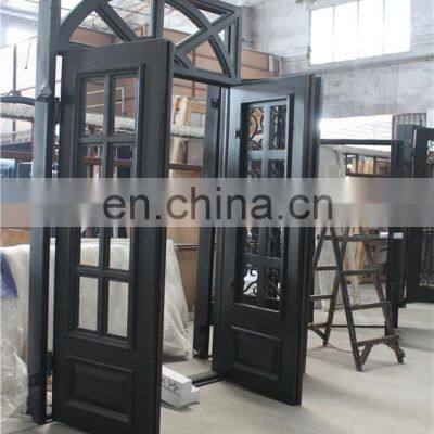 Indian Good Cheap New Wrought Iron Grill Window Doors Designs photo-3