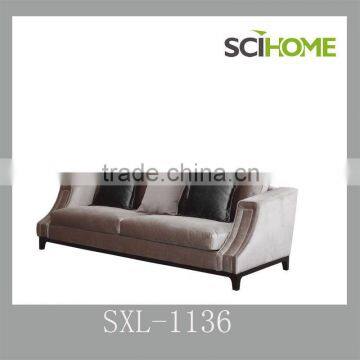 classical furniture fabric sofa middle east sofa 3 seat with down feather cushions as home furnishings