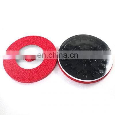 Cardboard Gold Box Round Gift Packaging a3 Paper Heartwarming Boxes Wholesale Window Box Packaging photo-2