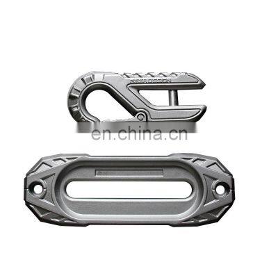 Silver Stainless Steel Car Winch 4x4 Roller Fairlead Car Parts JL1236 photo-4