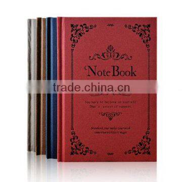 Custom personalized cardboard cover business hardcover notebook printing