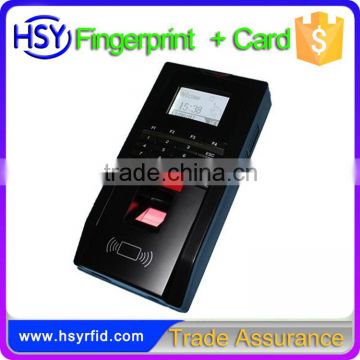 HSY-F5 High quality TCP/IP biometric fingerprint time attendance and access control