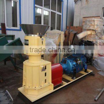 SKJ2-300 fertilizer pellet mill setup