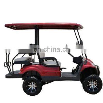 Hot Sale 4 Seats Electric Car Street Legal Golf With Battery Charger photo-3
