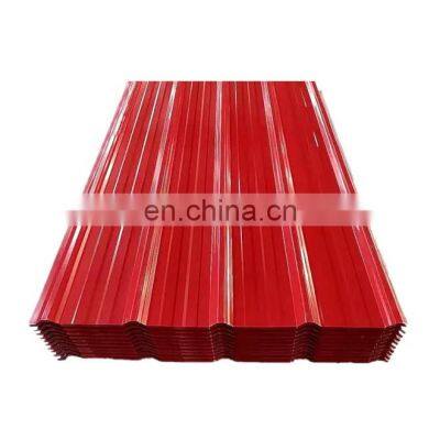 Cheap 30 Gauge 0.7mm 0.14-0.20MM Double wall Zin Color Coated PPJI Galvanized Corrugated Steel Sheet  Roof Sheets