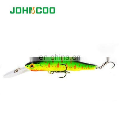 JOHNCOO Orbit 80SP-DR Hard Minnow Fishing Lure Hard Bait Wobblers for Deep Dive 80mm 9.5g High Quality Fishing Bait Wobbler